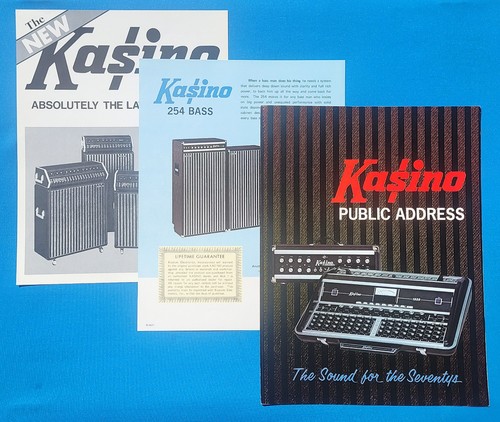 Lot vintage kustom kasino - vintage,