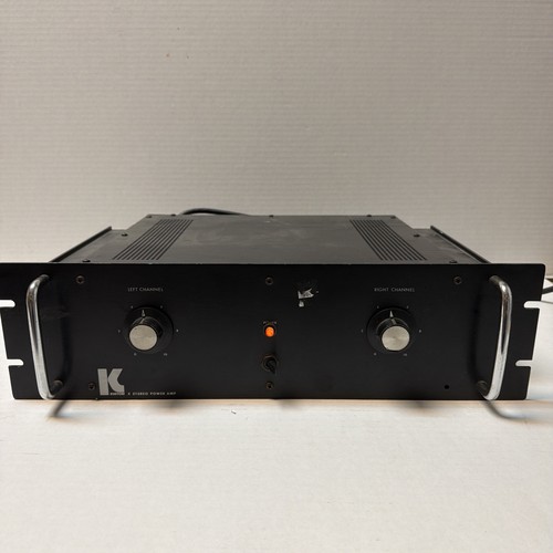 Vtg kustom stereo power amp - x,