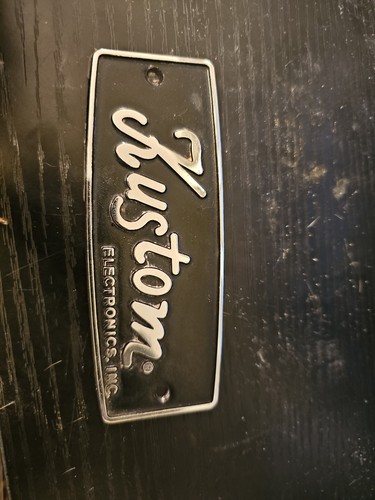 Vintage kustom amp logo - kustom,